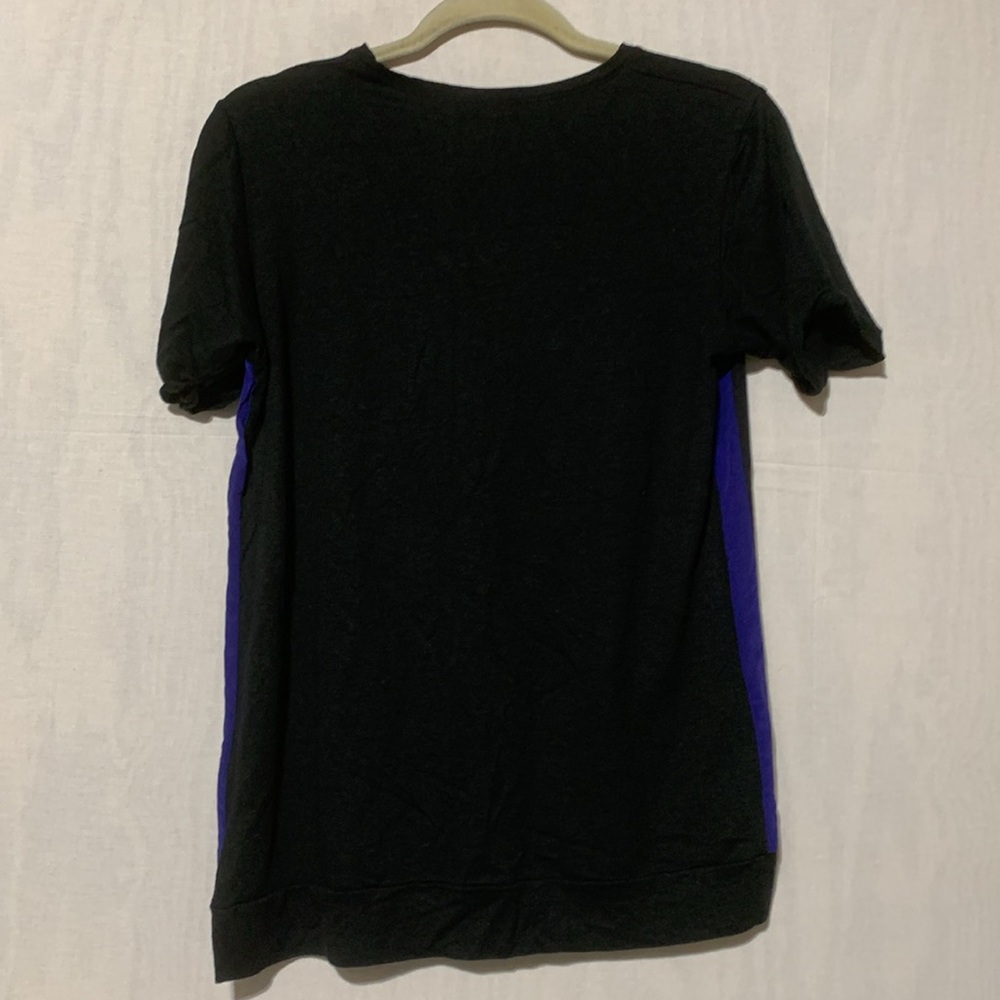 Sandro Paris Abstract Graphic Black Tee Shirt - Picture 4 of 4